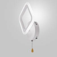 Светильник светодиодный настенный, LED бра Sunlight белый 6325/1SW