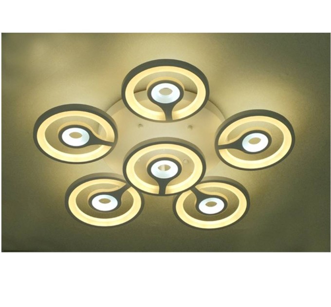 Люстра LED SunLight (черная\белая) 1501 (630)